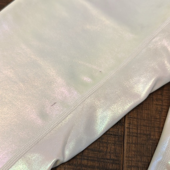 Zyia Iridescent White Unicorn Luxe Leggings - Picture 7 of 12
